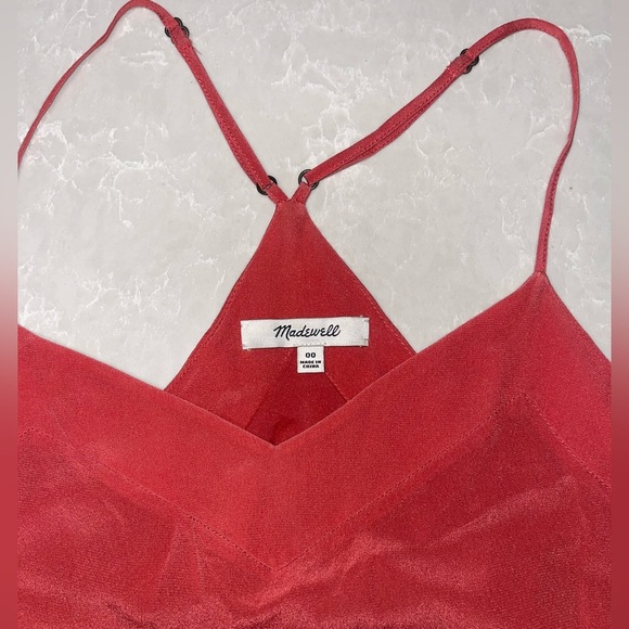 EUC Madewell Silk Sunlight Razorback Dress - Picture 5 of 7